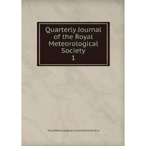  Quarterly Journal of the Royal Meteorological Society. 1 Royal 