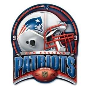  New England Patriots High Definition Clock