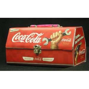 Coca Cola Coke Tool Box Shape Tin Grocery & Gourmet Food