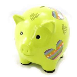  Piggy bank Cochon Créatif green.