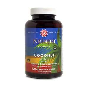 Kelapo Extra Virgin Coconut Oil Softgels, 120 Count  