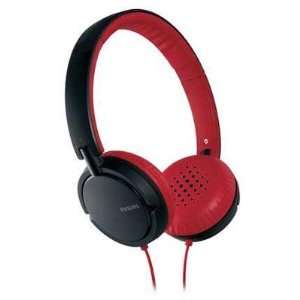  New Headband Headphones Red Blk   SHL500028 Electronics