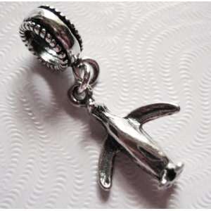  Penguin, Sterling Silver, Charm, Bead, European Style 