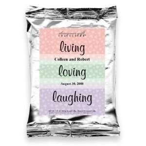   Coffee FavorsLiving, Loving, Laughing Coffee Wedding Favors