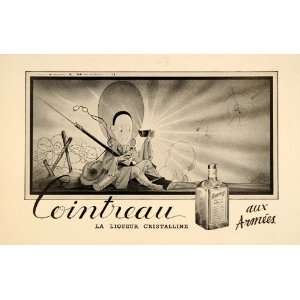 1939 French Ad Cointreau Ww II Soldier Jean A. Mercier 
