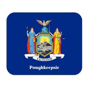  US State Flag   Poughkeepsie, New York (NY) Mouse Pad 