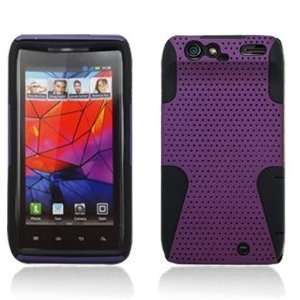  Purple APEX Hard Case Gel Cover For Motorola Droid RAZR 