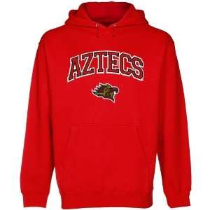  San Diego State Aztecs Red Logo Arch Applique Midweight 