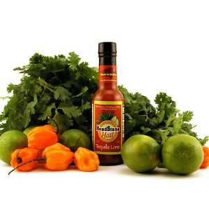  HeadStone Heat Tequila Lime Hot Sauce   5 oz Kitchen 