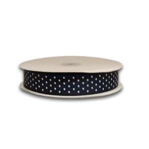   Dot 5/8 inch 50 Yards, Navy with White Dots