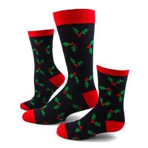  Christmas Holly Socks