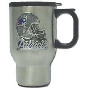  New England Patriots Stainless Steel Travel Mug Sports 