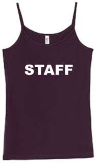 Shirt/Tank   Staff   employee bouncer bar club  
