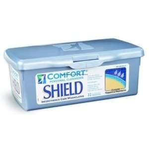  Shield Incontinence Care Washcloths    Box of 32 