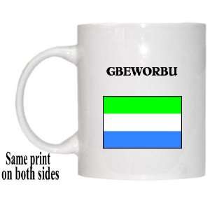 Sierra Leone   GBEWORBU Mug