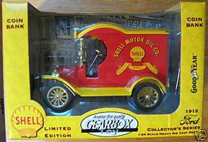 SHELL MOTOR OIL CO. 1912 Model T Coin Bank GEARBOX NEW  