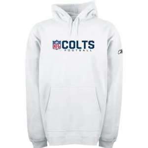 Indianapolis Colts White Sideline Afterburner Hooded 