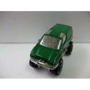    Green Jacked Up SUV With Big Tires Matchbox Car Toys & Games