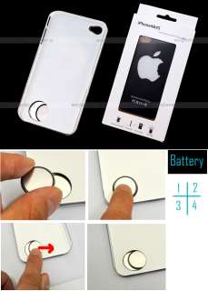 Sense Flash light Hard Case Cover for Apple iPhone 4 4S 4G LED 6 Color 