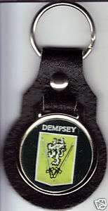 Leather Keyring with the DEMPSEY Coat of Arms  