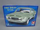 AMT 1968 FORD MUSTANG SHELBY GT 500 AMT 634 PLASTIC MODEL KIT 1/25 