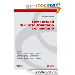   attuali di diritto tributario comunitario (Certi) (Italian Edition