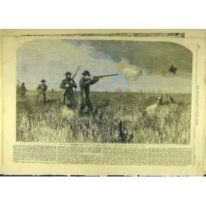    1860 Royal Prince Wales Shoot Hunt Prairies Gun Dog