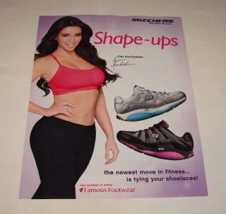 2011 Skechers Shape Ups ad page ~ KIM KARDASHIAN  