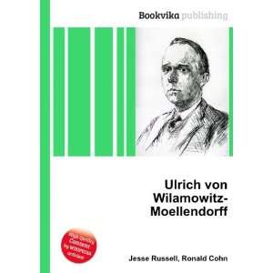   Ulrich von Wilamowitz Moellendorff Ronald Cohn Jesse Russell Books