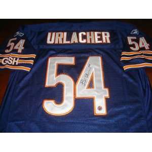 Signed Brian Urlacher Jersey   Authentic  Sports 
