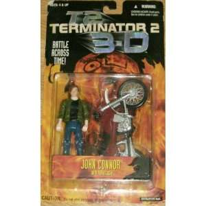  T2 JOHN CONNOR WITH MOTORCYCLE 3D Toys & Games