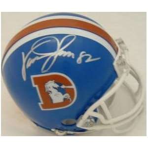  Vance Johnson (Denver Broncos) Football Mini Helmet 