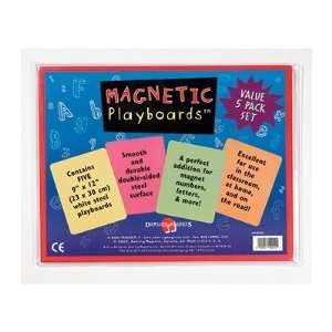  Dowling Magnets DO WBMB5 Magnetic Playboards   5 pack 