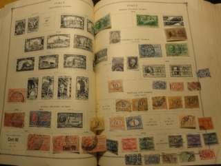 40 ITALY STAMPS FROM SCOTT INT ALBUM PAGE 1870 1934  