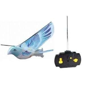 BLUE Radio Control Flying Bird Toys & Games