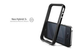 SGP Neo Hybrid 2S Vivid Series Case [Soul Black] for Apple iPhone 4S 