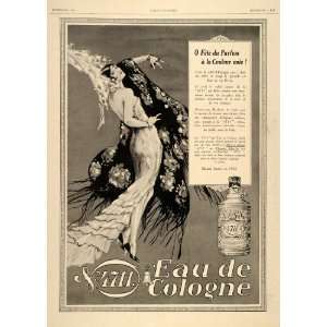  1929 Ad French Perfume 4711 Eau Cologne Spanish Deco 
