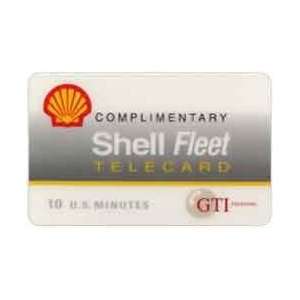   10m Shell Fleet Telecard Complimentary With Shell Oil Logo USED