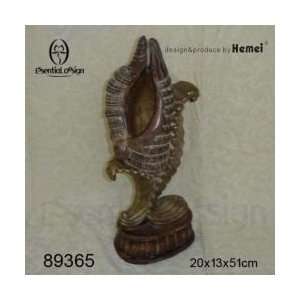  Sea Shell Shaped Polyresin Vase REDGL89365