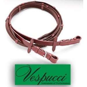  Vespucci Web Reins with Buckles Black, 54 Sports 