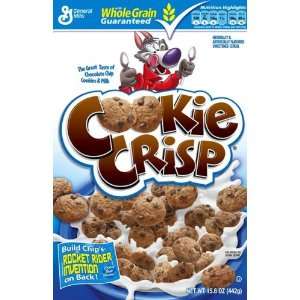 Cookie Crisp Cereal, 15.6 Ounce Box (Pack of 5)  Grocery 