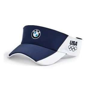  BMW Team USA Olympic Visor   Blue/White Automotive