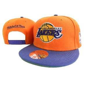 Lakers Snapback Yellow Hat 