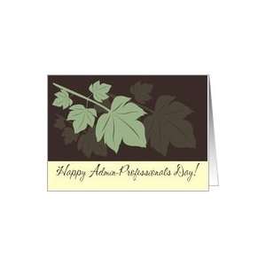  Happy Administration Professionals Day Card Health 