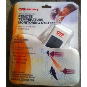 Wireless Thermometer Remote Temperature Monitoring System, for Ages 2 