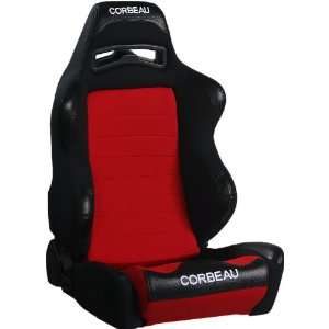 LG1 Black / Red Cloth Racing Reclining Seat Everything 