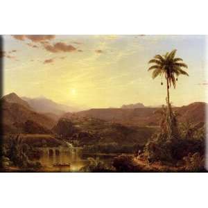  The Cordilleras Sunrise 16x11 Streched Canvas Art by 