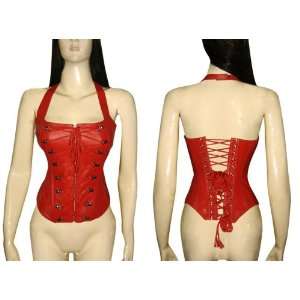  Leather Over Bust Corset 