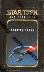 FLEER STAR TREK ORIGINAL SERIES CCG BOOSTER CARD BOX  