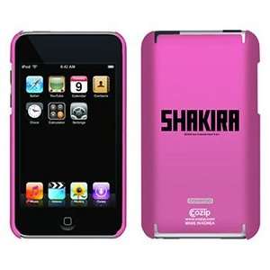  Shakira Block Letters on iPod Touch 2G 3G CoZip Case 